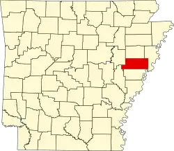 Сент-Франсис на карте