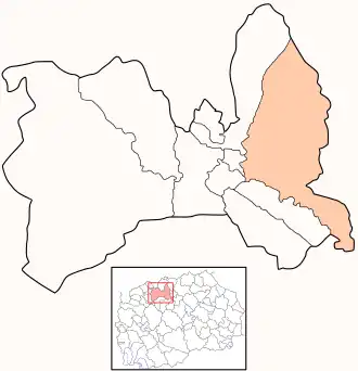 Община Гази-Баба на карте