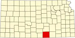 Самнер на карте