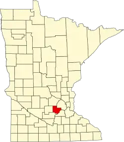 Карвер на карте