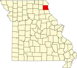 A state map highlighting Lewis County in the northeastern part of the state.