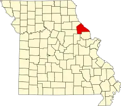 A state map highlighting Pike County in the northeastern part of the state.