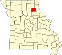 A state map highlighting Shelby County in the northeastern part of the state.