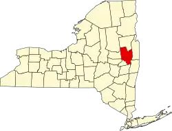 Саратога на карте