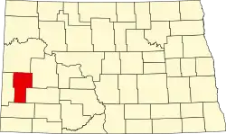 Биллингс на карте