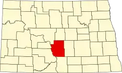 Берли на карте