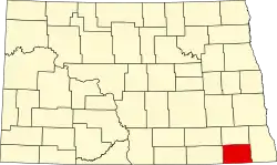 Сарджент на карте