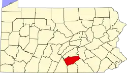 Камберленд на карте