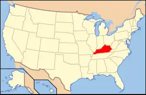 Калловей на карте