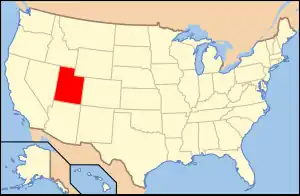 Солт-Лейк на карте