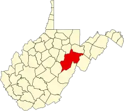 Рандолф на карте