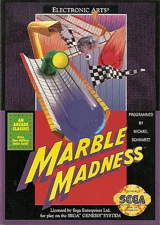 Обложка версии для Sega Mega Drive