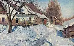 «Март», (1908), холст, масло — Донецкий областной художественный музей.