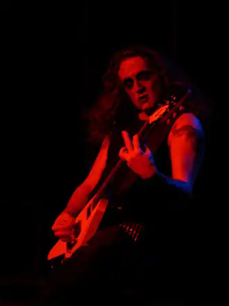 Морган Хаканссон (выступление Marduk, 2007)