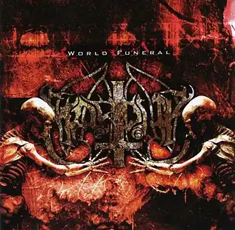 Обложка альбома Marduk «World Funeral» (2003)