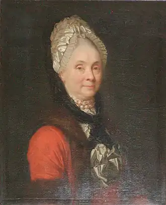 портрет работы неизвестного художника,XVIII в.