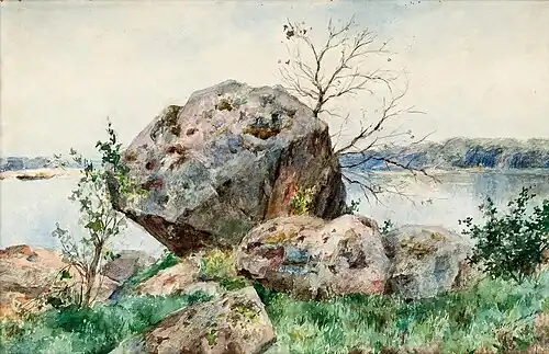 Камни на берегу