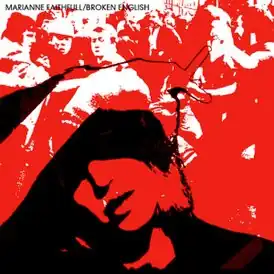 Обложка сингла Марианны Фейтфулл «Broken English» (1980)