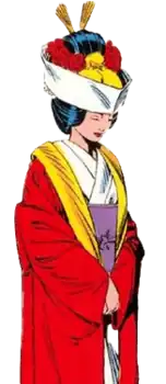 Марико Ясида в комиксе The Uncanny X-Men #173 (Июнь 1983)Художник — Пол Смит.