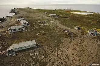 Вид на остров с маяка