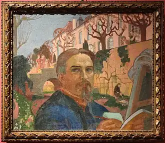 Автопортрет, 1916, Галерея Уффици