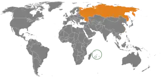 Маврикий и Россия