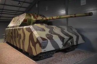 Maus в бронетанковом музее в Кубинке