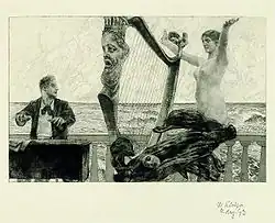 Макс Клингер, Брамс, фантазия