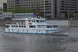 2½-палубный радикально модернизированный теплоход «Барс» (экс ОМ-127) на Москва-реке