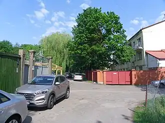 Вид в сторону Большого кладбища