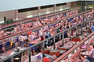 Мясные ряды Центрального рынка Ростова