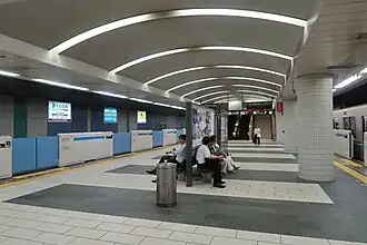 Платформа линии Намбоку