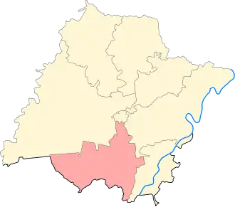 Илькинское сельское поселение на карте