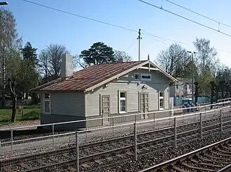 Пассажирское здание (май 2016 г.)