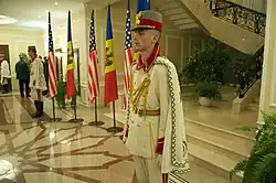 Солдат роты почётного караула в Администрации Президента