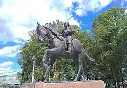 Памятник кинешемскому воеводе Фёдору Боборыкину и ополченцам