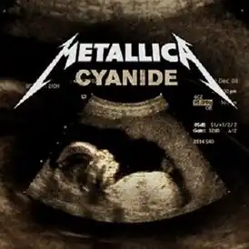 Обложка сингла Metallica «Cyanide» (2008)