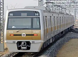 9000 series VVVF на линии 9