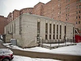 Павильон станции во дворе дома № 17 по Политехнической улице