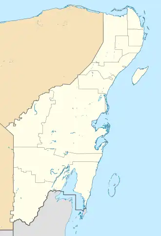 Сан-Мигель-де-Косумель на карте