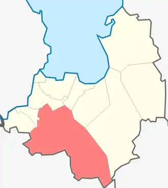 Мгинское городское поселение на карте