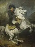 Пётр Михайловский, Наполеон на коне, 1837 г.