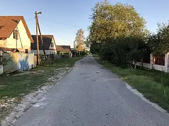 Улица Шоссейная, август 2018 года