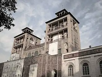 Вид на главную террасу