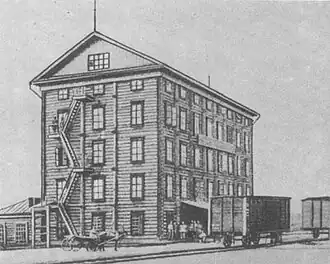 Мельница «Новониколаевского крупчато-мукомольного товарищества»