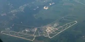 вид из самолёта