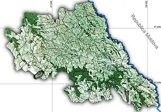 Мирчешти на карте