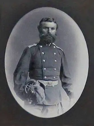 Стеван Бинички в звании лейтенанта