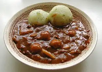 Суп под черепаху с грибами и картофелем