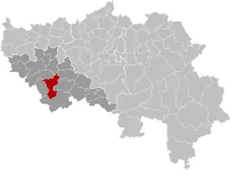 Расположение муниципалитета на карте провинции